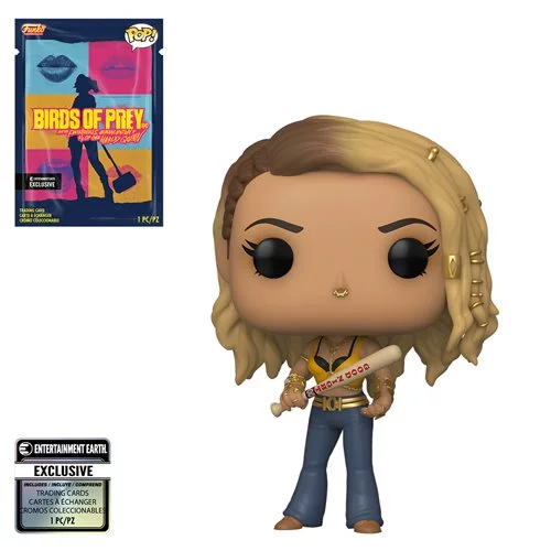 Funko POP! Birds of Prey - Black Canary with Collectible Card  - Entertainment Earth Exclusive - Bards & Cards