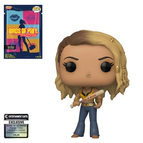 Funko POP! Birds of Prey - Black Canary with Collectible Card  - Entertainment Earth Exclusive