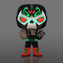 Funko POP! DC Super Heroes: Dia De Los - Bane (Glow in the Dark) Vinyl Figure Entertainment Earth Exclusive - Bards & Cards