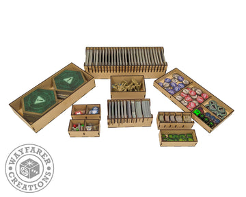 Fallout Board Game Organizer Insert - Bards & Cards