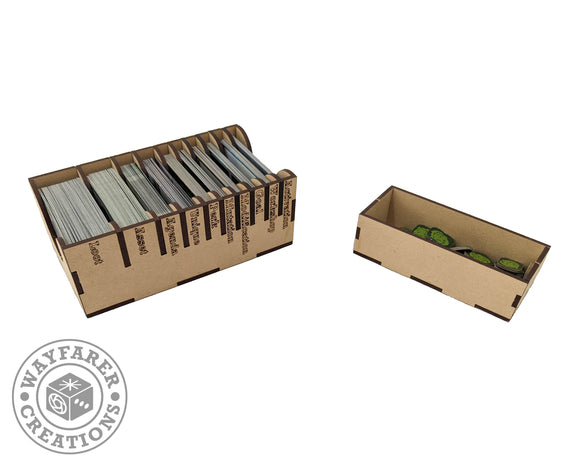 Fallout Board Game Organizer Insert - Bards & Cards