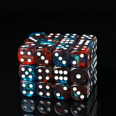 12-Piece Pip D6 Set by Foam Brain Games - Bards & Cards