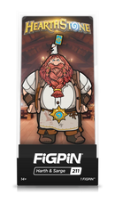 FiGPiN: Heartstone - Harth and Sarge #211 - Bards & Cards