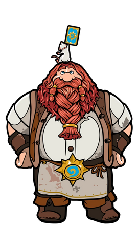 FiGPiN: Heartstone - Harth and Sarge #211 - Bards & Cards