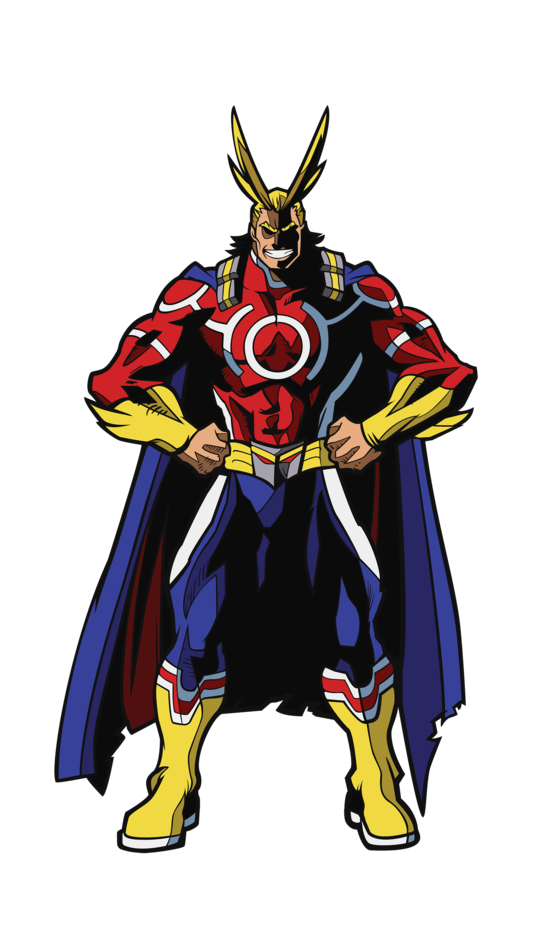 FiGPiN XL: My Hero Academia - All Might (Silver Age) #X4 - Bards & Cards