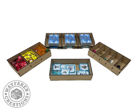 Finspan Board Game Organizer Insert - Bards & Cards
