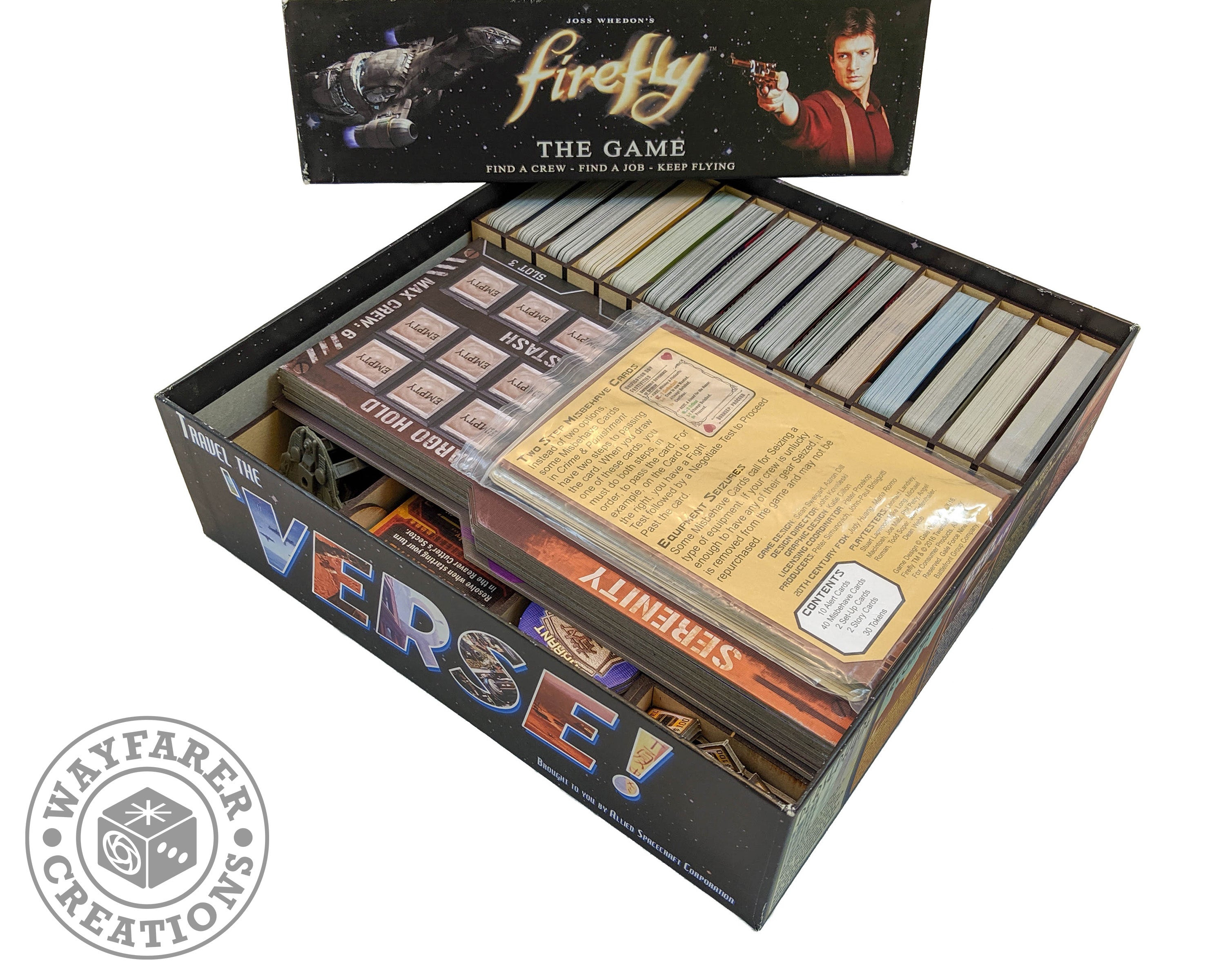 Firefly Board Game Organizer Insert - 0