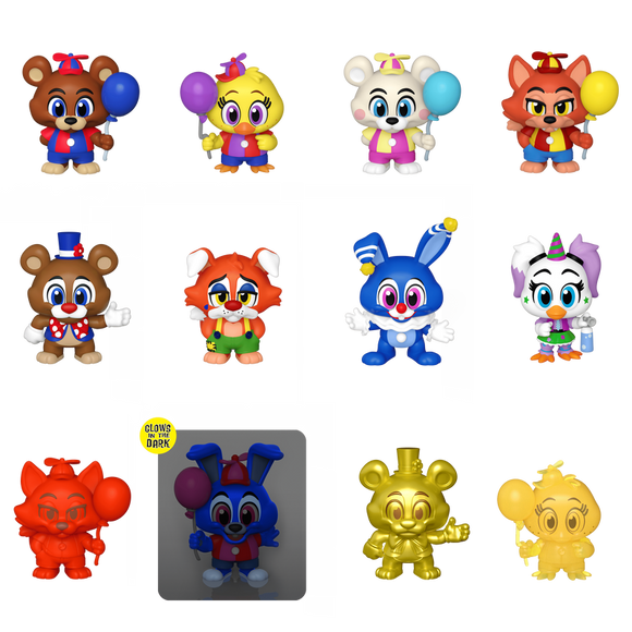 Funko Mystery Minis: Five Nights at Freddy's Balloon Circus - 1 Pack - Bards & Cards