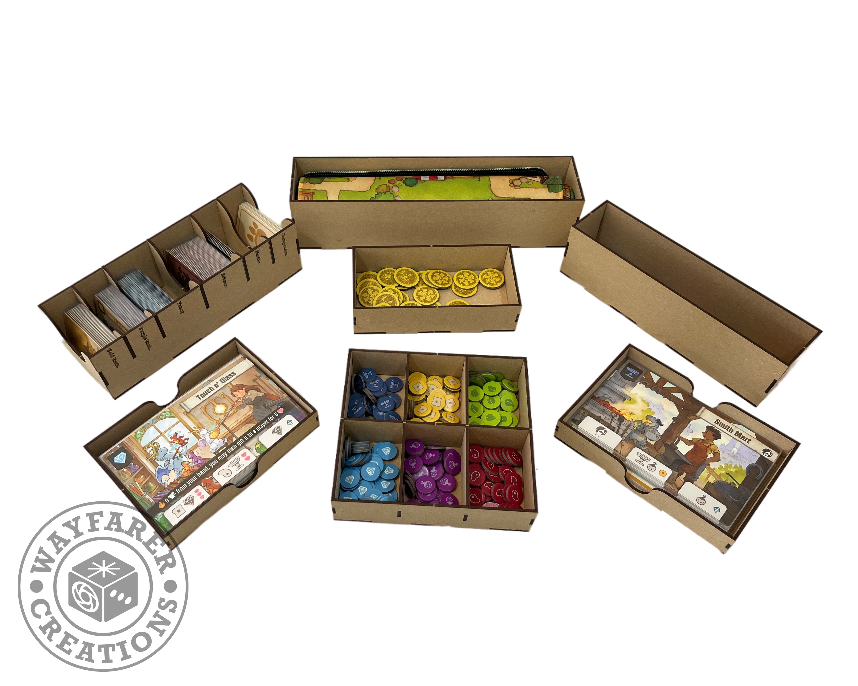 Flamecraft Board Game Organizer Insert - 0