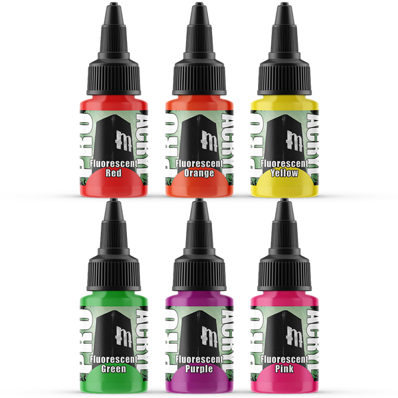 Pro Acryl: Fluorescents Set - Bards & Cards