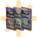 Collection of 'The Story Engine' book series boxes on a white background