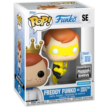 Funko Fundays Experience 2025: Pop! Originals DC Freddy Funko as Sinestro Corps () LE500 - Bards & Cards