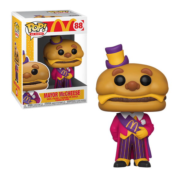 Funko POP! Ad Icons: McDonald's - Mayor McCheese Vinyl Figure #88 - Bards & Cards