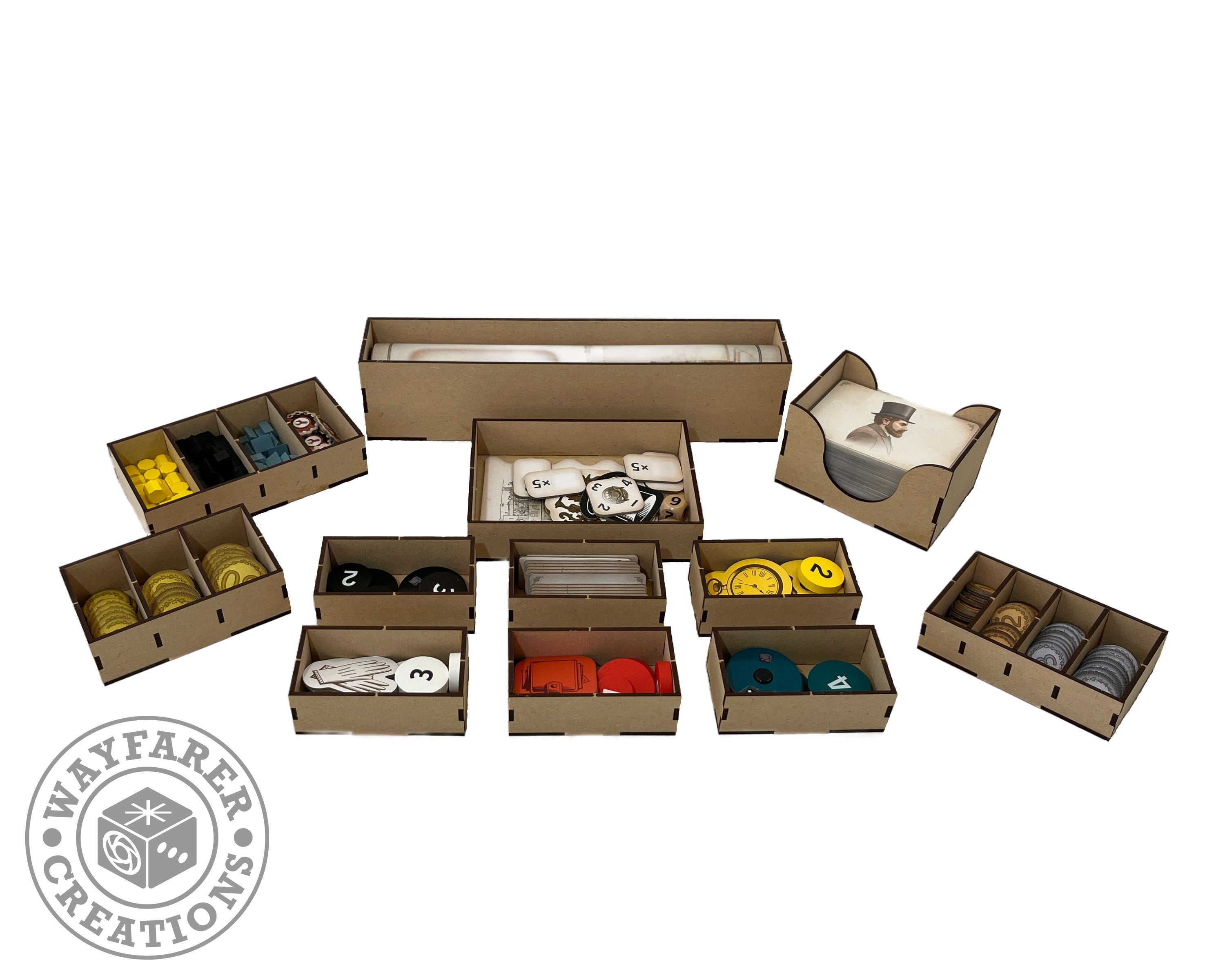 Furnace Board Game Organizer Insert - 0