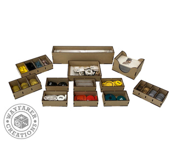 Furnace Board Game Organizer Insert - Bards & Cards