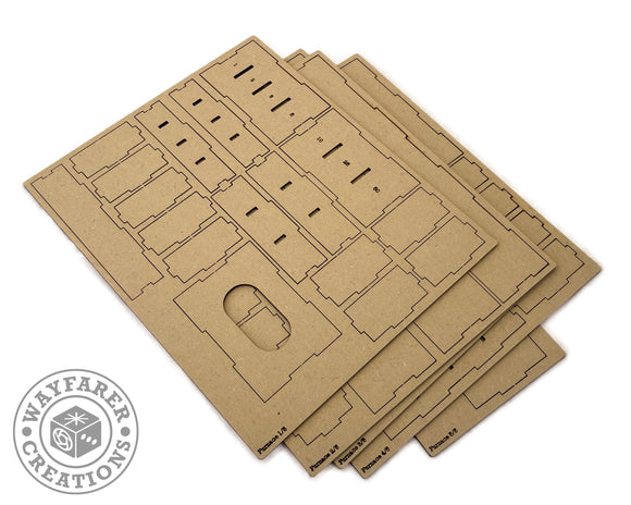 Furnace Board Game Organizer Insert - Bards & Cards