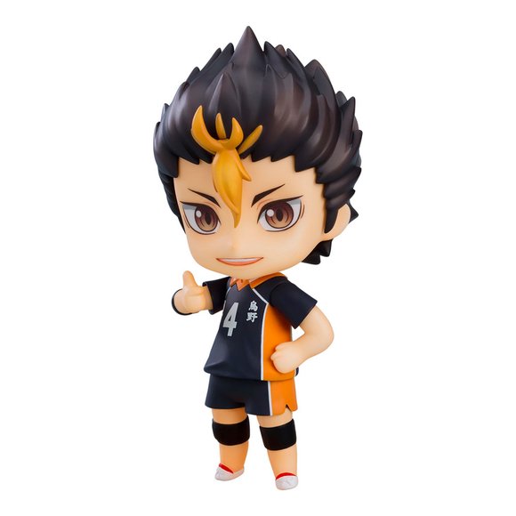 Good Smile Company: Nendoroid: Haikyuu!! - Yu Nishinoya (The New Karasuno Ver.) #1591 - Bards & Cards