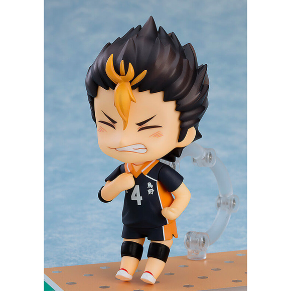 Good Smile Company: Nendoroid: Haikyuu!! - Yu Nishinoya (The New Karasuno Ver.) #1591 - Bards & Cards