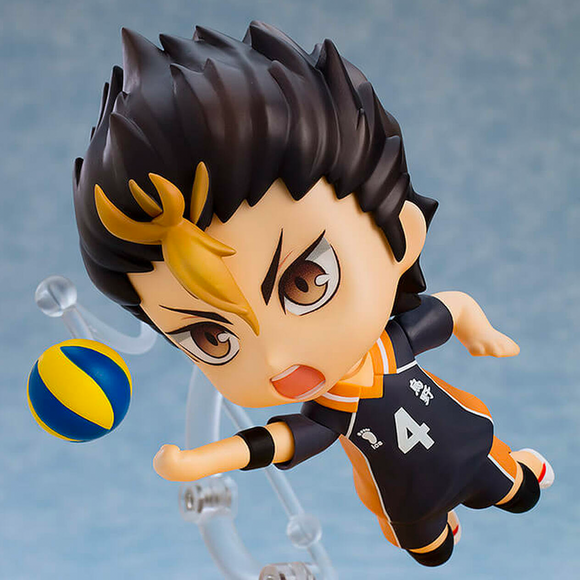 Good Smile Company: Nendoroid: Haikyuu!! - Yu Nishinoya (The New Karasuno Ver.) #1591 - Bards & Cards