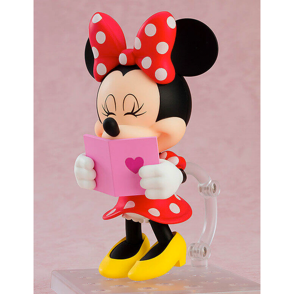 Good Smile Company: Nendoroid: Disney - Minnie Mouse (Polka Dot Dress Ver.) #1652 - Bards & Cards