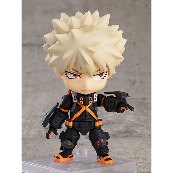 Good Smile Company: Nendoroid: My Hero Academia - Katsuki Bakugo Stealth Suit Version #1692 - Bards & Cards