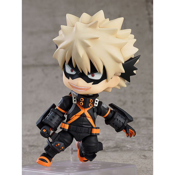Good Smile Company: Nendoroid: My Hero Academia - Katsuki Bakugo Stealth Suit Version #1692 - Bards & Cards