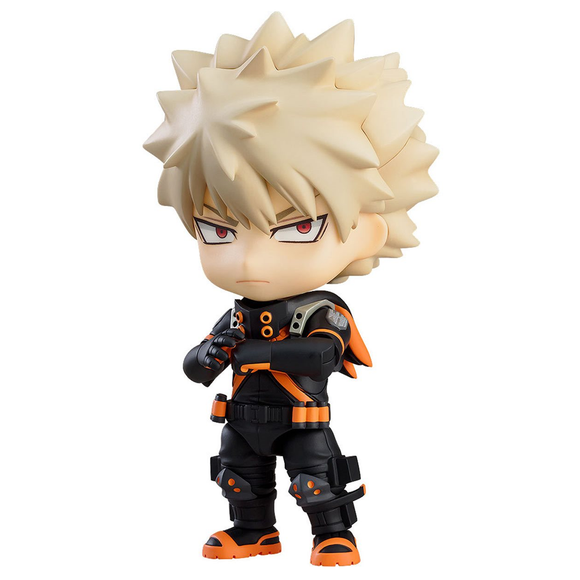 Good Smile Company: Nendoroid: My Hero Academia - Katsuki Bakugo Stealth Suit Version #1692 - Bards & Cards