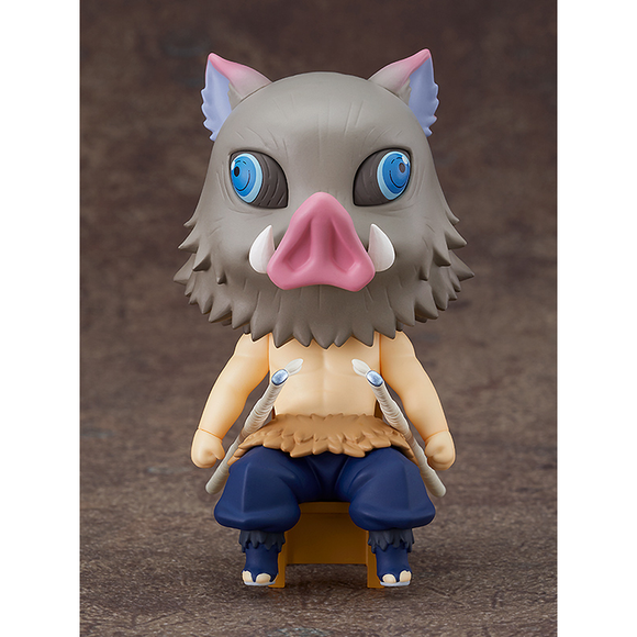 Good Smile Company: Nendoroid Swacchao!: Demon Slayer: Kimetsu no Yaiba - Inosuke Hashibira - Bards & Cards