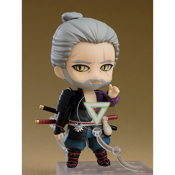 Good Smile Company: Nendoroid: The Witcher: Ronin - Geralt (Ronin Ver.) #1796 - Bards & Cards