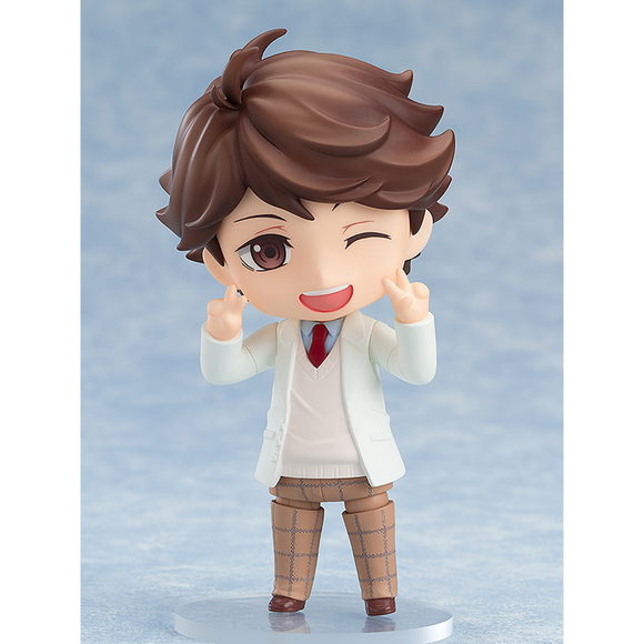 Good Smile Company: Nendoroid: Haikyuu!! - Toru Oikawa (School Uniform Ver.) #889 - Bards & Cards