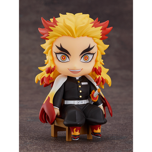 Good Smile Company: Nendoroid Swacchao!: Demon Slayer: Kimetsu no Yaiba - Kyojuro Rengoku - Bards & Cards
