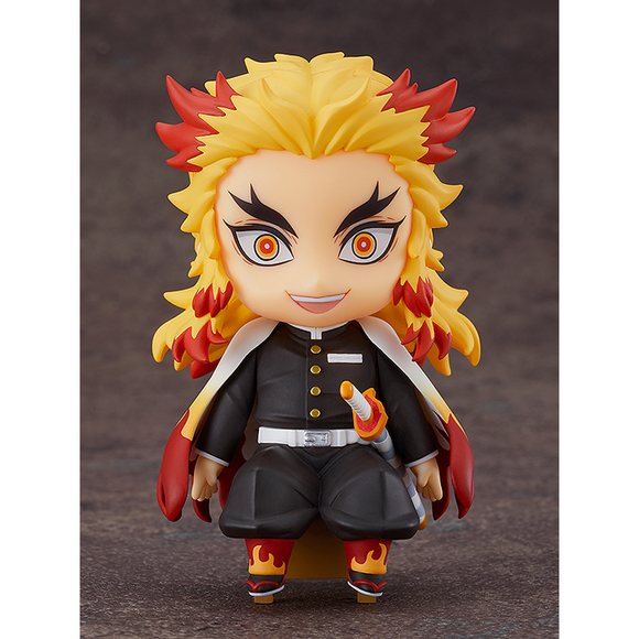 Good Smile Company: Nendoroid Swacchao!: Demon Slayer: Kimetsu no Yaiba - Kyojuro Rengoku - Bards & Cards