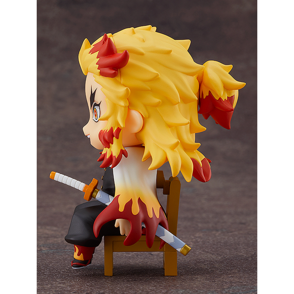 Good Smile Company: Nendoroid Swacchao!: Demon Slayer: Kimetsu no Yaiba - Kyojuro Rengoku - Bards & Cards