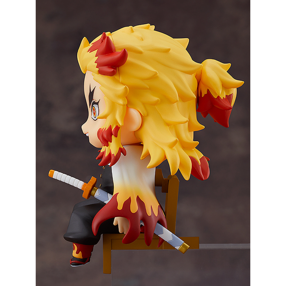 Good Smile Company: Nendoroid Swacchao!: Demon Slayer: Kimetsu no Yaiba - Kyojuro Rengoku - Bards & Cards