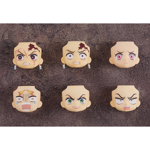 Nendoroid More: Demon Slayer: Kimetsu no Yaiba Face Swap 01 - Box Set of 6 - Bards & Cards