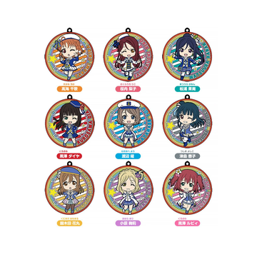 Good Smile Company: Nendoroid Plus: Love Live! Sunshine!! - Trading Rubber Coaster and Keychain - Bards & Cards