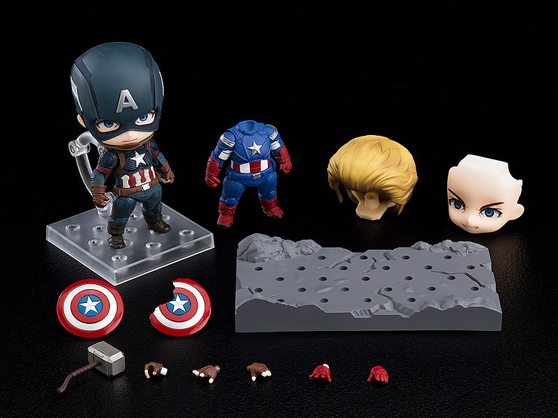 Nendoroid: Avengers: Endgame - Captain America DX Version #1218-DX - 0