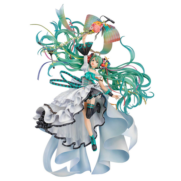 Good Smile Company: Character Vocal Series 01 - Hatsune Miku: Memorial Dress Version 1/7 Scale Figure - Bards & Cards