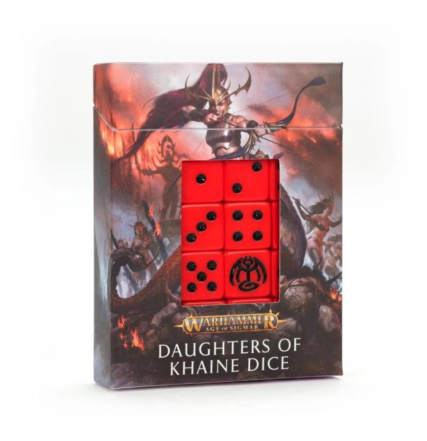 Warhammer Age of Sigmar Dice: Daughters of Khaine - Bards & Cards