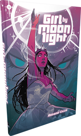 Girl by Moonlight - Bards & Cards