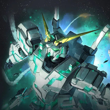 Mechanical robot with a dark background