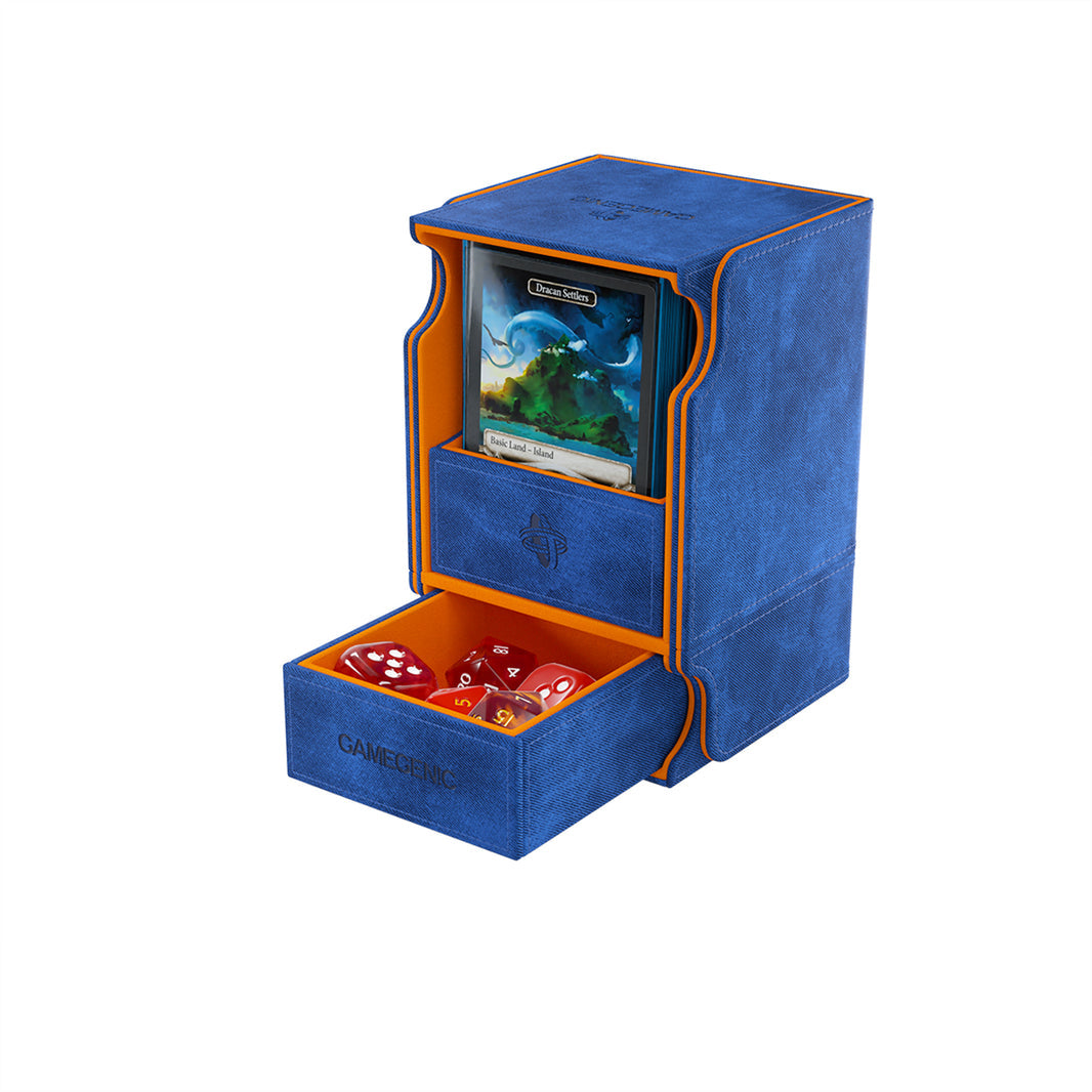 GAMEGENIC WATCHTOWER 100+ XL 青 Game Genic Deck Box: Watchtower 100+ XL Convertible (Blue