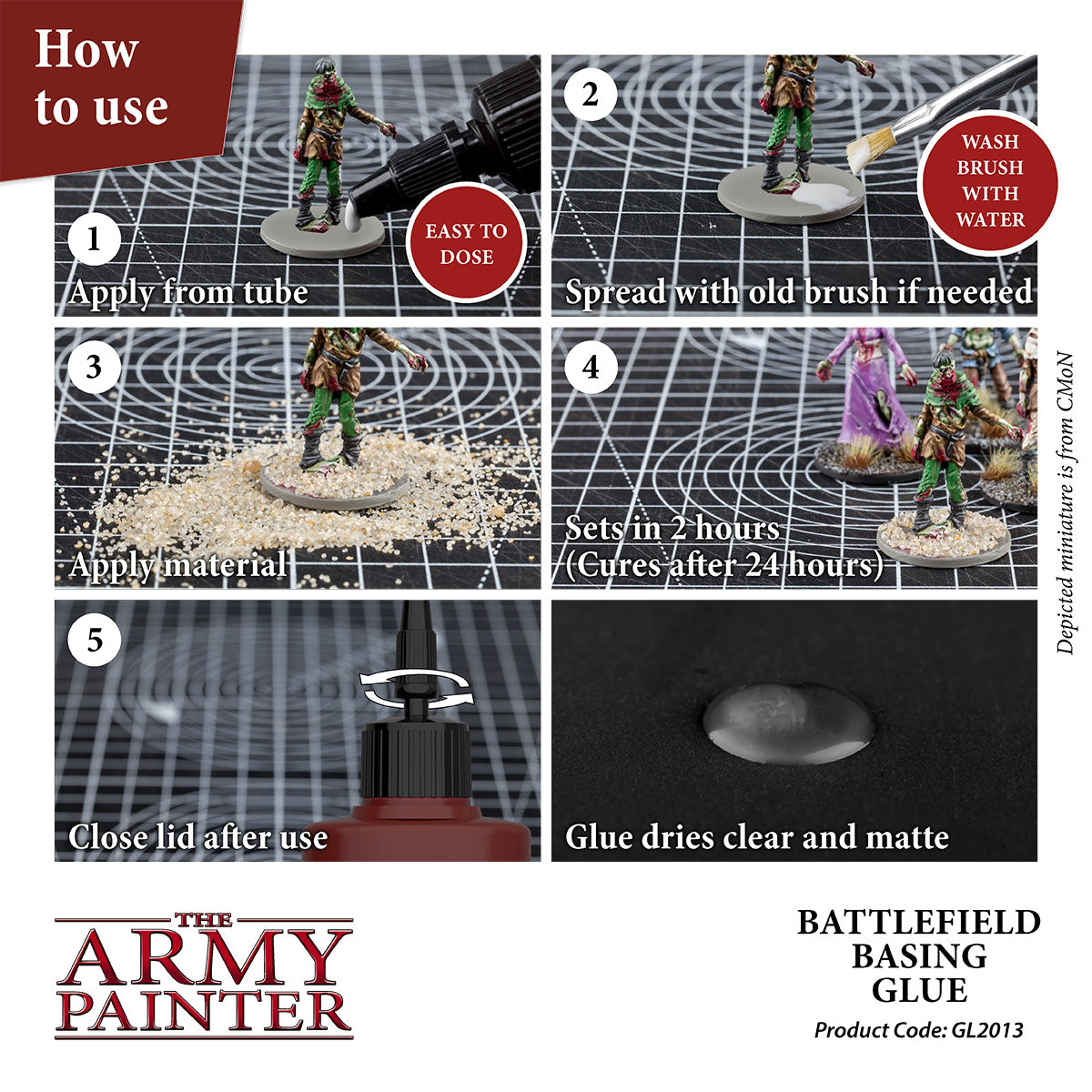 Battlefield Basing: Glue - Bards & Cards