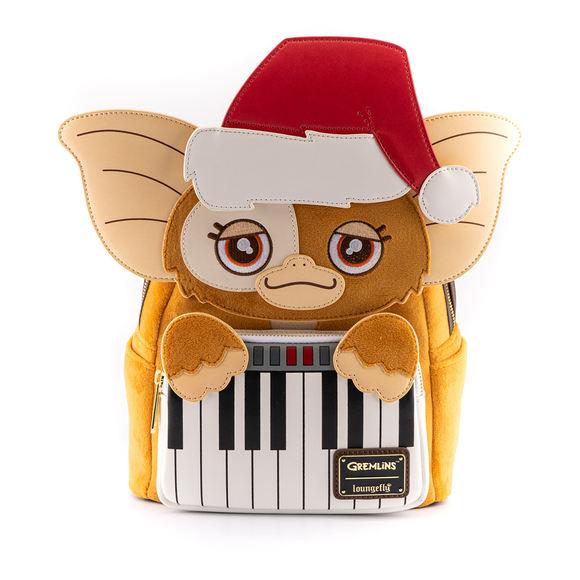 Loungefly: Gremlins Gizmo Holiday Cosplay with Removable Hat Mini Backpack - Bards & Cards