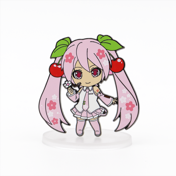 Nendoroid Pin: Vocaloid - Sakura Miku #48 - Bards & Cards
