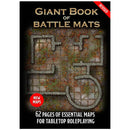Battle Mats: Giant Book of Battle Mats Revised Edition (12" x 16") - Bards & Cards