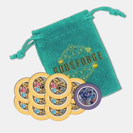 Godsforge Tokens Set (Godsforge) - Bards & Cards