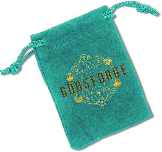 Godsforge Dice Set (Godsforge) - Bards & Cards