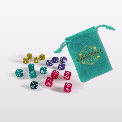 Godsforge Dice Set (Godsforge) - Bards & Cards