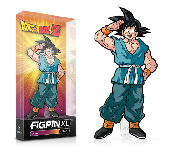 FiGPiN XL: Dragon Ball Z - Goku #X27 - Bards & Cards